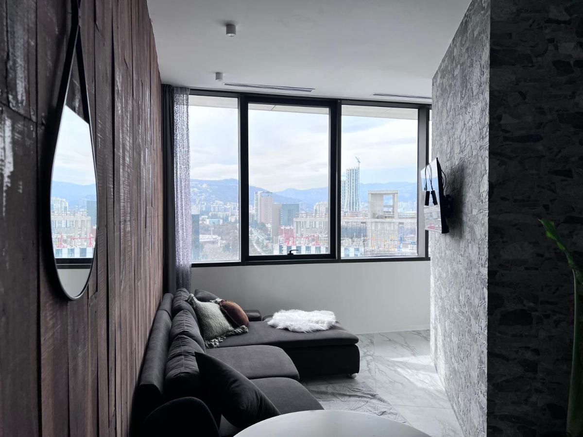 Apartment In Axis Towers, Tbilisi Business Center Exterior foto